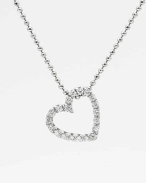 Pori Italian Sterling Silver Diamond-cut Necklace